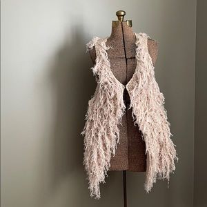Altar’d State Bohemian Shaggy Knit Vest